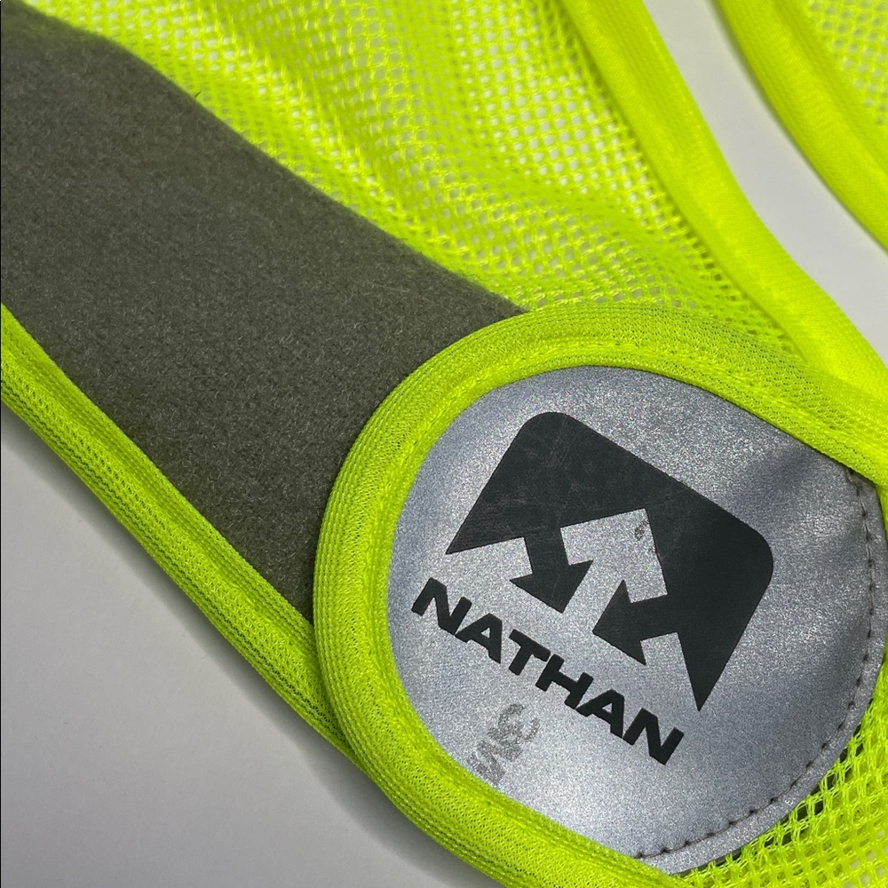 Nathan Neon Yellow Safety Vest with Reflective Panel.  Size S/M. - Picture 3 of 6